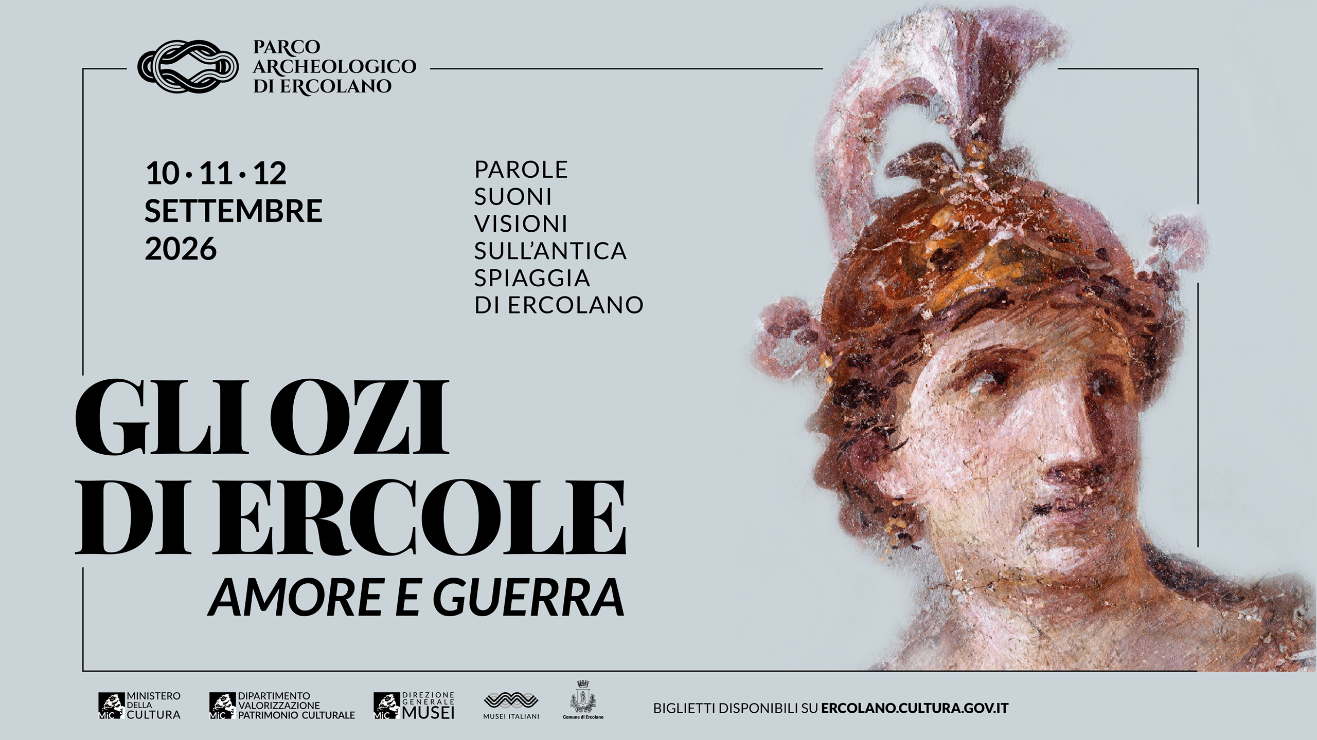 “Gli Ozi di Ercole” al Parco Archeologico di Ercolano 2026